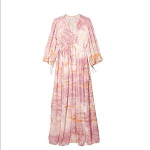 Young fabulous and broke tie dye meadow dress Sz S
